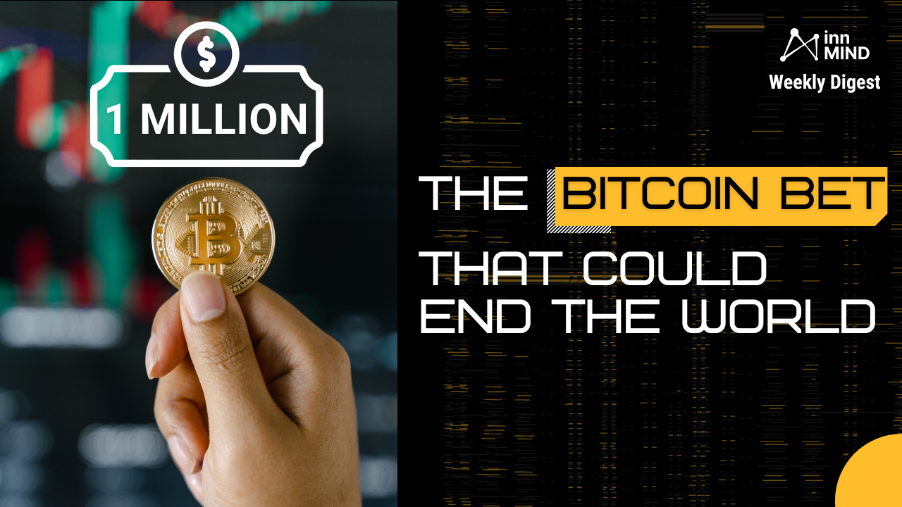 Balaji's $1 mln BITCOIN bet that could end the world