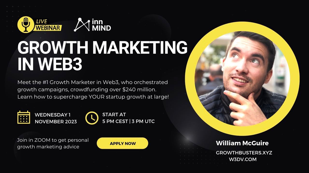 web3 growth marketing masterclass with Will McGuire