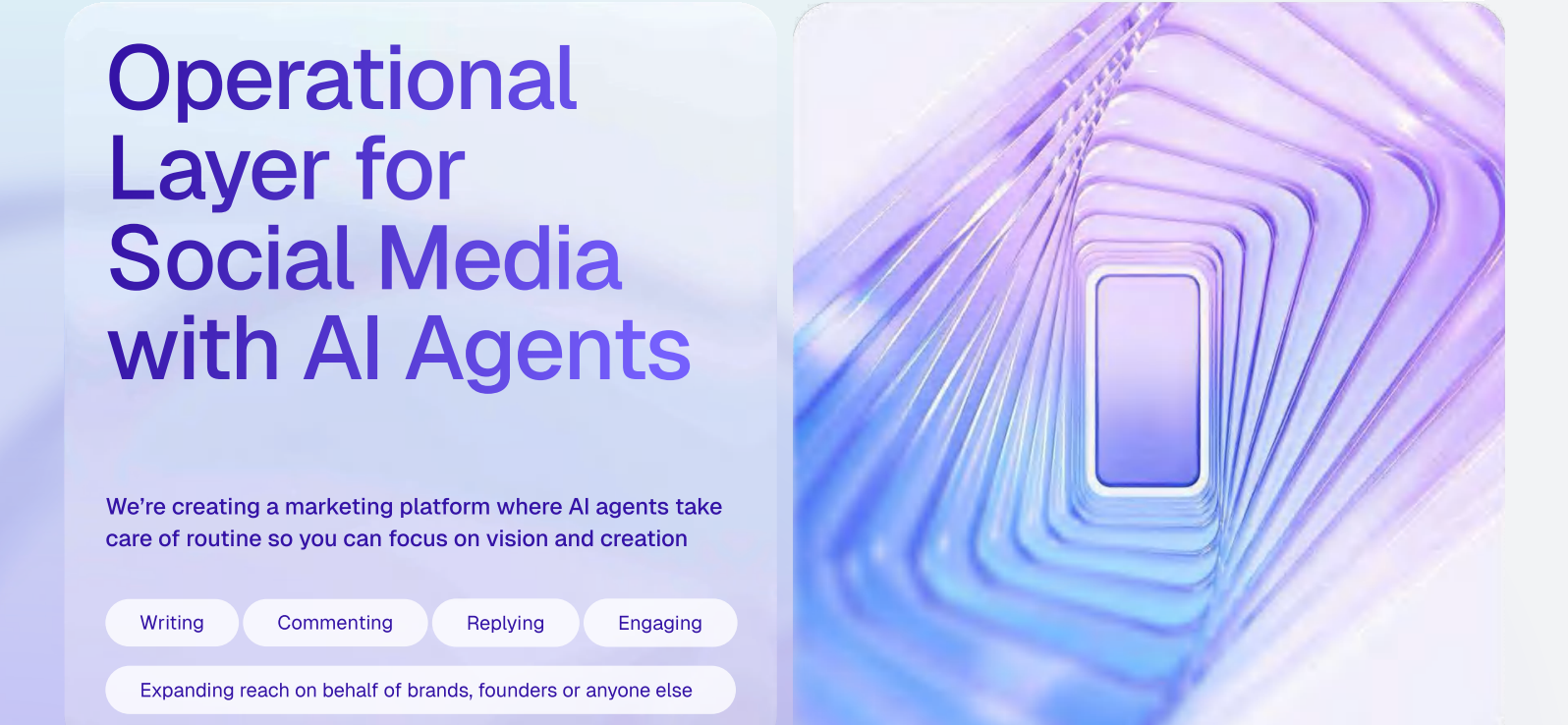 notpeople: automated AI agent for social media growth