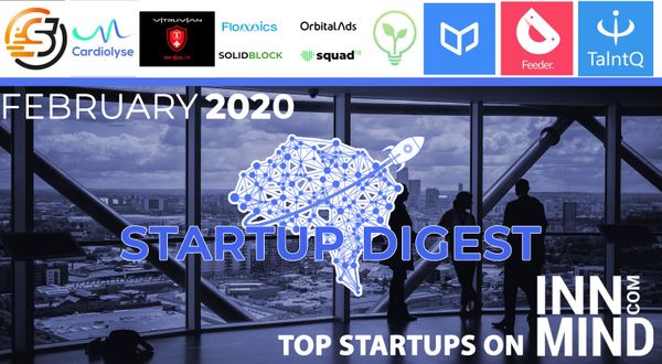 February 2021 Startup Digest: Top Startups on InnMind Platform