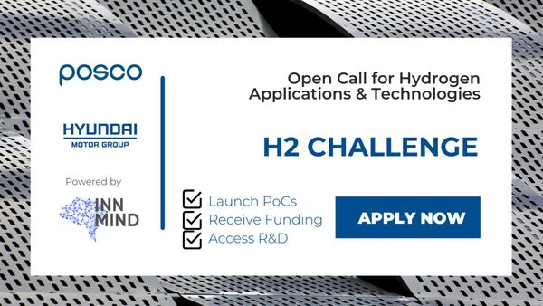 Hyundai CRADLE And POSCO Capital Launched H2 Challenge To Find Innovative Hydrogen Related Applications and Technologies